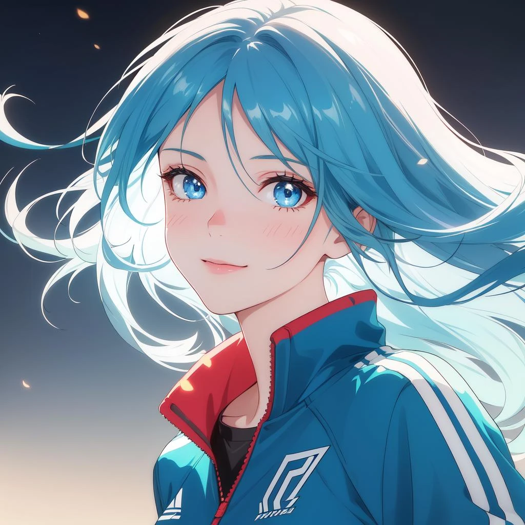 1girl, 20s,light_smile,closed_mouth,long black hair, dark blue eyes, track suit, in a baseball field, upper body,
(masterpiece, best quality, ultra-detailed),(an extremely delicate and beautiful,hyper photorealistic:1.1),(high resolution,official art:1,2),(depth_of_field:1.25),(hyper realistic shadows, hyper realistic textures, hyper realistic lights, hyper realistic skin, hyper realistic eyes, hyper realistic face, hyper realistic body, hyper realistic hair, hyper realistic background:1.1), (dynamic angle:1.2), focus, overexposure, (illustration,beautifully painted:1.1),(cinematic lighting:1.2),(light_green:1.3),
Personage as the main perspective, neat figure,(beautiful detailed eyes:1.1),(dynamic angle:1.2),(extremely detailed anime:1.3) ,(a extremely delicate and beautiful woman:1.1),(illumination:1.2),