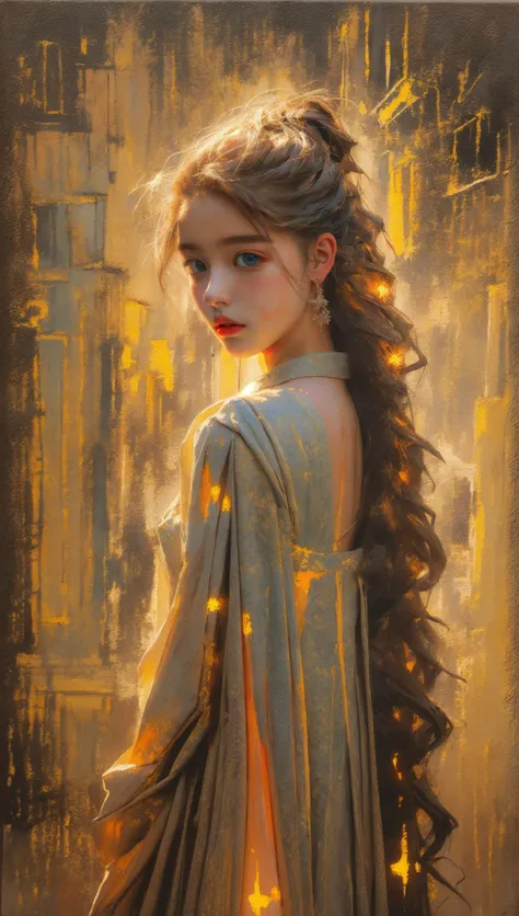 masterpiece, best quality,highres, 1girl,, available light, look at viewer,long hair,Tyndall effect, <lora:butterfly:0.4>,((dyeing)),((oil painting)),((impasto)),((Dadaism)), <lora:Chinese style_20230607154437-000017:0.7>, <lora:more_details:0.7>, light leaks,Cinematic Lighting, glowing