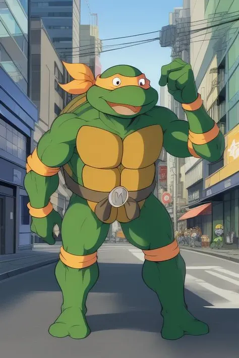 tmnt cartoon tokyo street <lora:tmnt87v2:0.9>