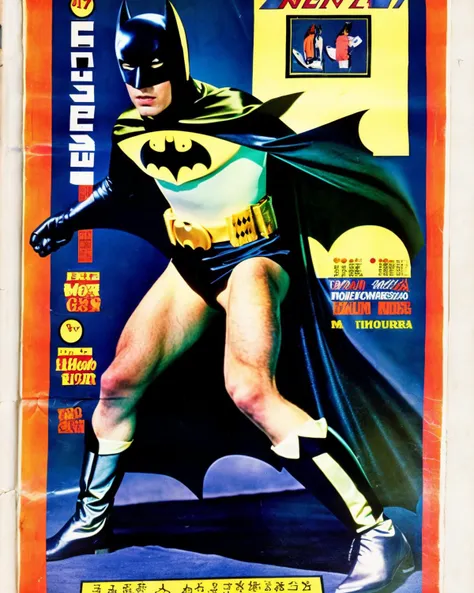 Adam West as Batman , Retro_Magazine