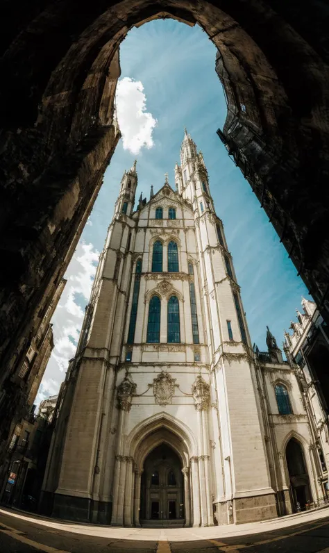 <lora:extremeangle-000002:1>,extremeangle,castle,