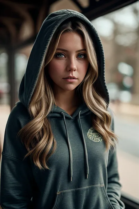 beautiful woman (EPL3n4Mu2:.99), perfect hair, jewellery, ((portrait)), (closeup:1.2), ((from the waist up)), (((  oasis, overcast :1.2 ))), natural skin texture,  ((  Oversized hoodie and skinny jeans :1.2)), 24mm, 4k textures, soft cinematic light, adobe lightroom, photolab, hdr, intricate, elegant, highly detailed, sharp focus, ((((cinematic look)))), soothing tones, insane details, intricate details, hyperdetailed, low contrast, soft cinematic light, exposure blend, hdr, faded, now, ("I've got a bad feeling about this.":1.1), ((Christmas feelings:1.1)),