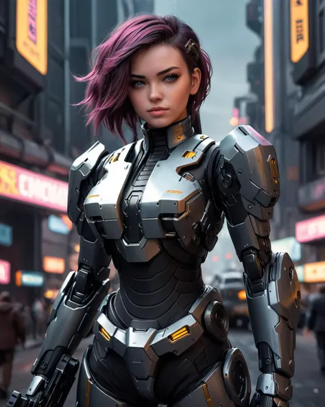 Retro arcade style (Digital Artwork:1.3) of (Ultrarealistic:1.3),(Hopeful:1.3) <lora:Cyber Wb FFusion:1>, a woman in a futuristic suit holding a gun, girl in mecha cyber armor, sci-fi female, sci fi female character, epic sci - fi character art, epic sci-fi character art, scifi woman, master chief in cyberpunk city, wojtek fus, clothed in sci-fi military armor, cyberpunk anime girl mech, female cyberpunk,CGSociety,ArtStation,(Cold Colors:1.3),((retrofuturism)),(science fiction),dystopian Art,ultrafine,detailed,future tech,by Clarence Holbrook CArter,by Ed Emshwiller,CGSociety,ArtStation contest winner,trending on ArtStation,DeviantArt contest winner,Fallout . 8-bit, pixelated, vibrant, classic video game, old school gaming, reminiscent of 80s and 90s arcade games