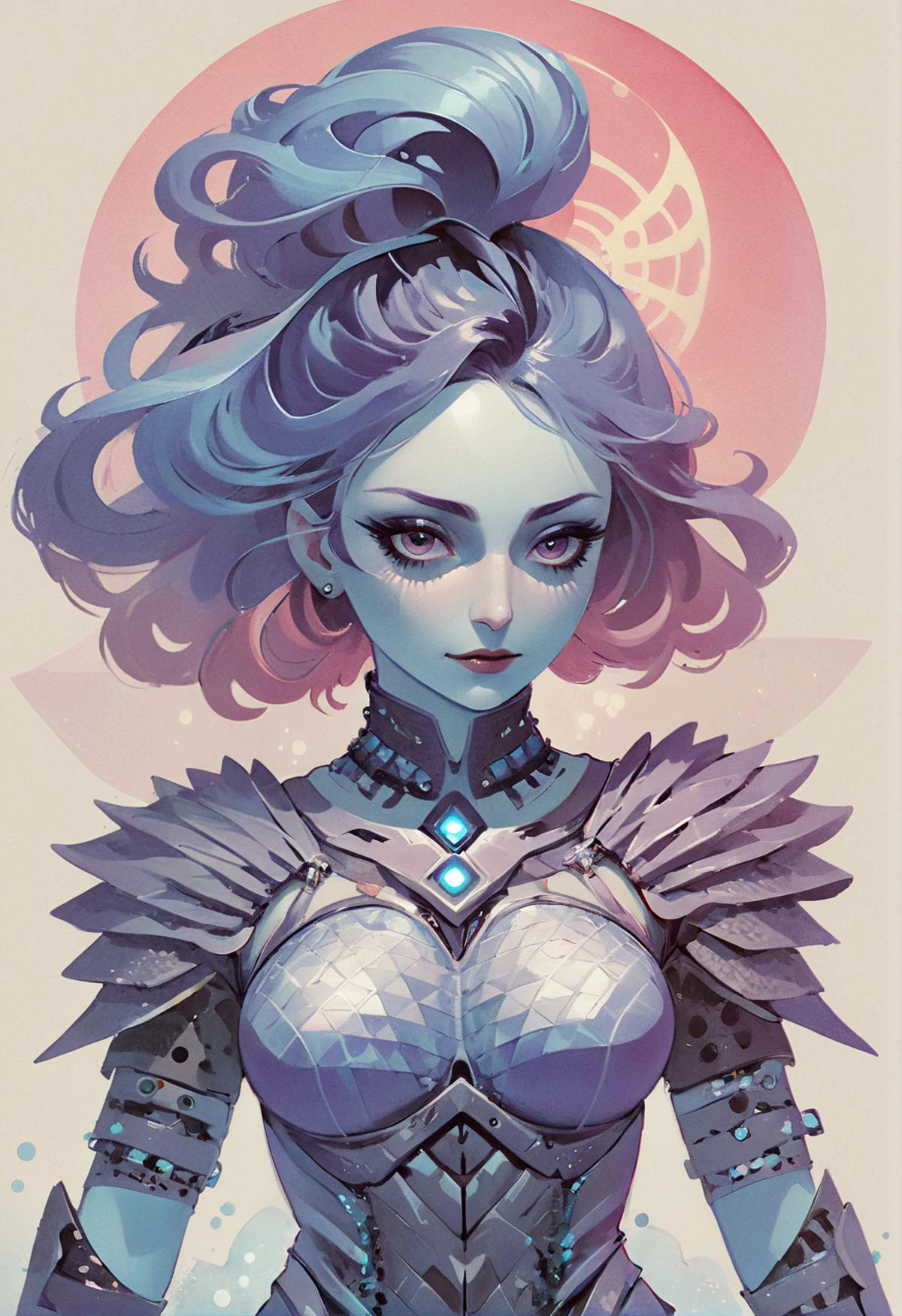 1woman hacker female, chainmail, upper body, sci-fi, watercolor, (tight butt:1.1), ( , manga-anime byby Edna Reindel )
conceptual, digital, femininity, figurativism,1.2),Surrealist style of Psychedelic art drdjns style <lora:drdjns:0.7> psychedelic art drdjns style, . fluid, soft edges, light colors, translucent, delicate, dreamy, dreamlike, irrational, unexpected juxtapositions, highly detailed <lora:FF_Style_-_James_v232:0.7> James Gilleard, james gilleard artwork, in the style of james gilleard, gilleard illustration,