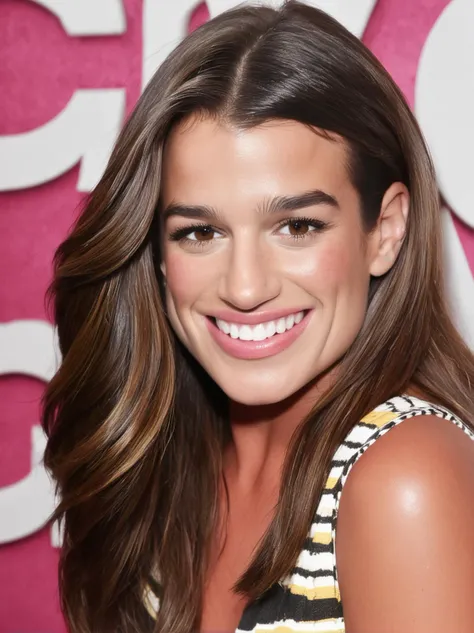 LeaMicheleXle, smile