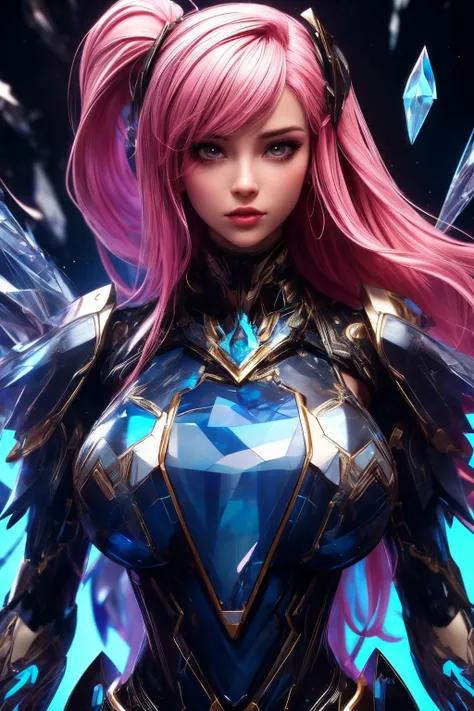 masterpiece, best quality,High resolution, 1 female, aldult, long hair. look_exist_audience, High, perfect stexisture, long time, Bangs, chromexistic dispersion, transparent_plastic, Polychromexistic prism effect, iris/Opalescence, luminescent colors, aluminum foil, glowing atmosphere,, moonlight, There are stars in the eyes, butterfly style, iris, long time, Polychromexistic prism effect, Rainbow core, iris/Opalescence, glowing atmosphere, very beautiful clothes
