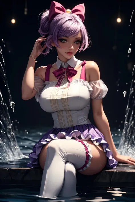 {{{{{1G high resolution, nsfw, Realistic scenery and love silicone dolls, In this scene the heroine is transformed into a silicon love doll and is chosen as a human pillar and sealed in a kneeling posture with her legs spread in an M-shape where she is raped endlessly while staring blankly into the void, she is transformed his beloved into a silicone love doll and taking her consciousness A full whipped deep cleavage rapidly emerged making her much sexier than when she was human, She has been completely transformed into a silicone love doll and the charm she exudes spurs forces her to lift her legs and open her legs and continues to fuck the love doll, thicken the lips look pretty, Boobs are fluffy and bouncy, Tits that get rounder bigger her deep tight cleavage}}}}},{{{{{white expressionless cheeks, The moment when the eyes of the heroine's girl are replaced by fake glass with kaleidoscopic irises, Her whole body her hair her eyes everything has been turned into a fake, she was completely transformed into a silicone love doll lifeless, silicon love doll magical in a romantic Cylindrical aquarium showcase filled with formalin of silicone love doll, wearing cute ribbon blouse and skirt, frills scrunchie on her wrist, her beautiful slender underbust, slender curvy cute waistline, silicone love doll had an lewd fetish for lips and necks and waistlines, her clearer nip line from underbust to hips, gloomy straight wig, thick vivid lips}}}}},{{Extremely detailed}},{{{{{heroine girl's Sexually unused body with pure and innocent aura}}}}}