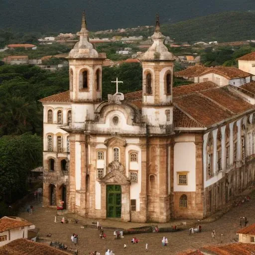 <lora:brazil_colonial-000013:0.6>,[[colonial brazil]],buildings,historical houses,church,historical city top view