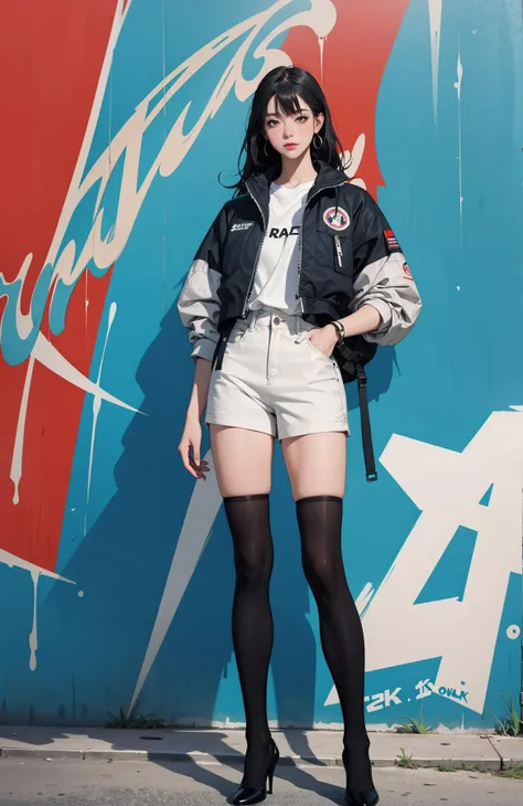 ((masterpiece, high quality, best quality, 8k, wallpaper, detailed, realistic)), 2girls, korean popstar, thighhighs, high heels, long legs, skinny, black hair, pretty hands, fringe, full body, (multiple girls:1.4), simple red background, palm trees, (graffiti wall:1.2), muscular,
<lora:Add Detail:0>,
<lora:Lgirl Slider:-4> ,