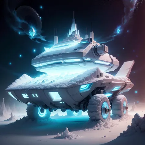 <lora:SaltTech-20:0.8>, salttech , scifi, glowing, inner glow, pure ,crystalline,
floating vehicle,