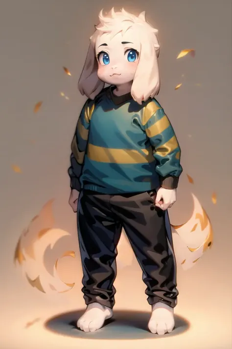 1boy, <lora:asriel-30:0.9>