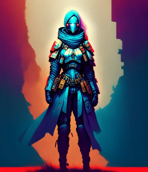 photo <lyco:DesuZenkaiV21beta2-lyco:1.0> BREAK
an masked woman [gunslinger:bountyhunter:0.4] protective gear BREAK
(CyberRonin style a man in a space suit standing in front of a colorful background:0.4) BREAK
(AllTooEasy style a woman standing in front of a dark backgroun:0.3) BREAK
detailed wartorn style background