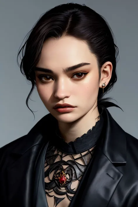 (style of Yasushi Nirasawa:1.15), shadow art style portrait of <lora:sd15_LilyJames_locon_64_v1-000016:1> LilyJames, face, eyes, arcane symbols