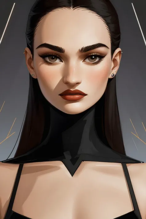(deco style, geometric, modern, sleek, highly detailed:1.15), shadow art style portrait of <lora:sd15_LilyJames_locon_64_v1-000016:1> LilyJames, face, eyes, arcane symbols
