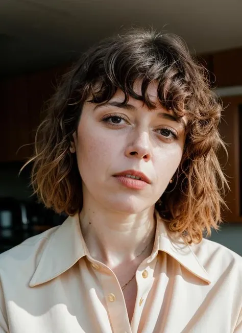 RAW portrait photo of beautiful young sks woman, adidas blouse, natural lighting, by Edward Weston, detailed face, UHD, absurdres, epic scene composition, 
cinematic look, Fujifilm XT3, dslr, high quality, film grain 
 <lora:lora-small-natasha-lyonne-v1:1>