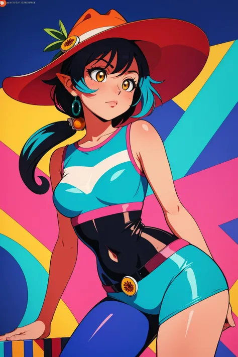 1girl, sfumato, masterpiece, Electic Colors, contrasting colors flakes, extremely detailed CG Unity 8k wallpaper, full of color, artstation, Swirling Psychedelic, contest winner, expressive brush strokes, Flickr, (DayGlo orange and copper:0.7) , Goblincore, DayGlo green outlines, 64K, Memecore Art, Aggravated Fatigued ([Chimpanzee:kumquat:2]:1.3) , the Chimpanzee is Bathing in a Canal, in a very Suspicious Cowboy hat designed by BMW, Tilted head, Temari, extremely beautiful, masterpiece, Vaporwave Art, dripping electric blue and Burgundy, most beautiful artwork in the world