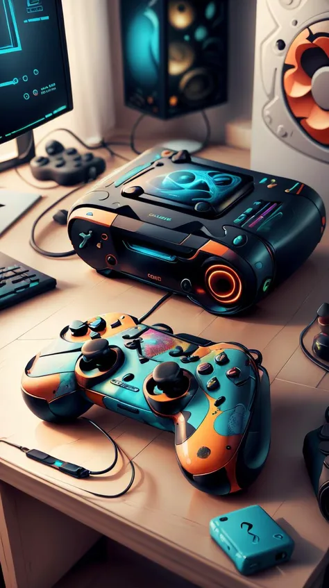 <lora:AbstractPattern:1> AbstractPattern Gaming console