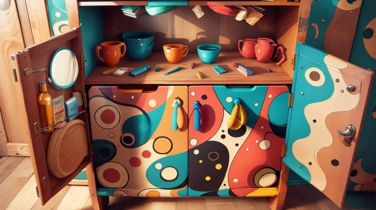 <lora:AbstractPattern:1.0> AbstractPattern Cabinet