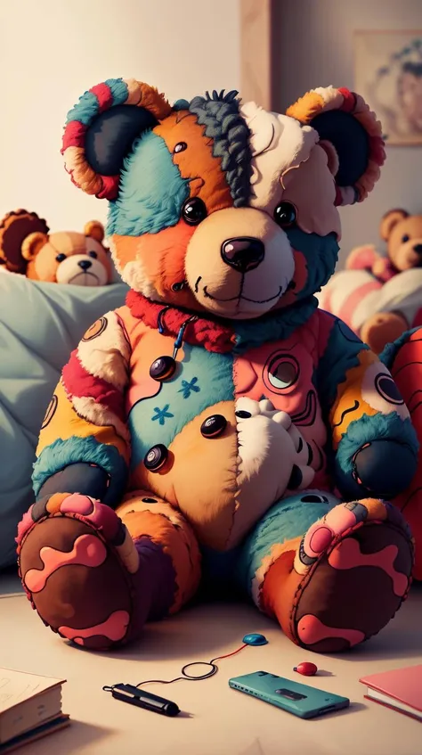 <lora:AbstractPattern:1> AbstractPattern teddybear