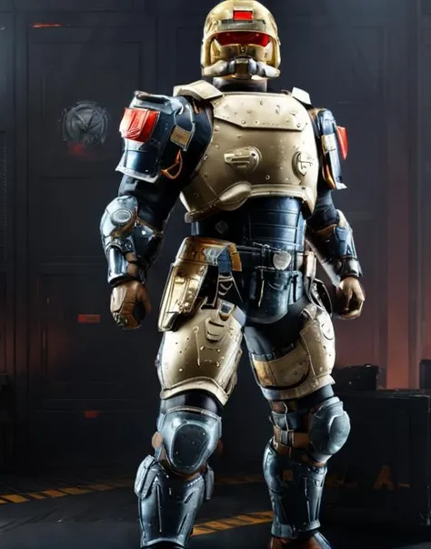 ((Masterpiece, best quality,edgQuality,photorealistic,ultra photorealistic)),standing,posing for a picture,
edgHalo_armor,power armor, a man in a suit with a gun ,wearing edgHalo_armor
<lora:edgHaloXL:1>