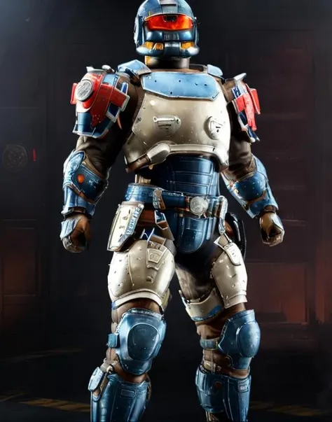((Masterpiece, best quality,edgQuality,photorealistic,ultra photorealistic)),standing,posing for a picture,
edgHalo_armor,power armor, a man in a suit with a gun ,wearing edgHalo_armor
<lora:edgHaloXL:1>
