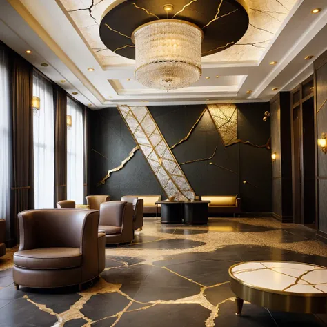 kintsugi hotel lobby <lora:kintsugi:1>
