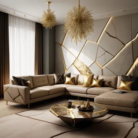 kintsugi living room <lora:kintsugi:1>