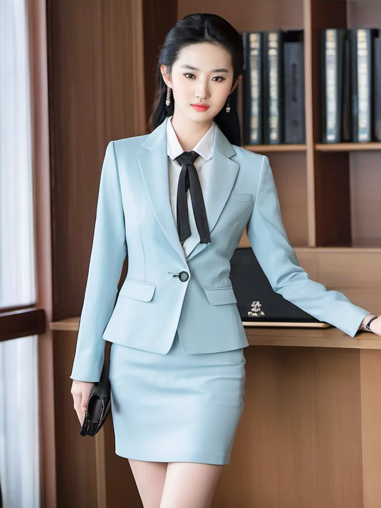 liuyifei <lora:liuyifei_dragon_XL_8-000006:0.6> ,office suit skirt,sexy, professional photograph, best proportion, high res