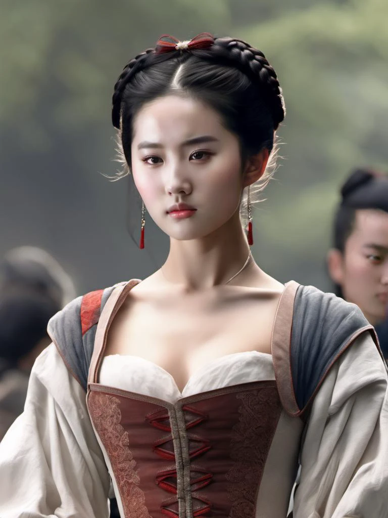liuyifei,photo realistic, sexy, unity 4k wallpaper,highres,cowboy shot 15k, without boundaries,45 secre, no hair, looks like i would,#vanitas, Howlâkendra Sat Droma, Maschinen, Strange Gains, Westworld, Pride & Prejudice,24k, comfort,(8k:1.43), highres, hard lighting, cinematic, cinematic style, dramatic <lora:liuyifei_dragon_XL_8-000006:0.6>