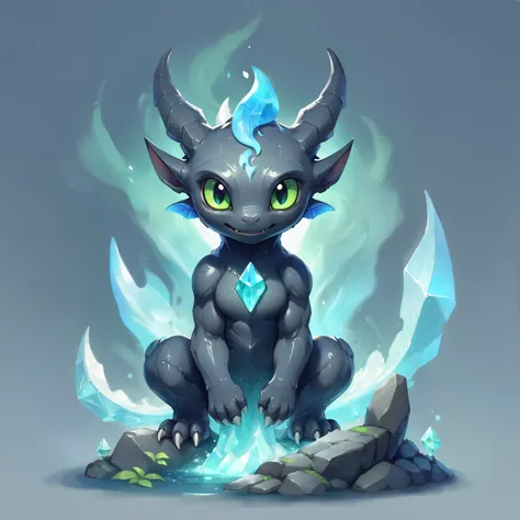 elemental creature, cute stone elemental toothless<lora:EnvyElementalSpiritXL01:0.4>, <lora:EnvyBetterHiresFixXL01:0:hr=1>