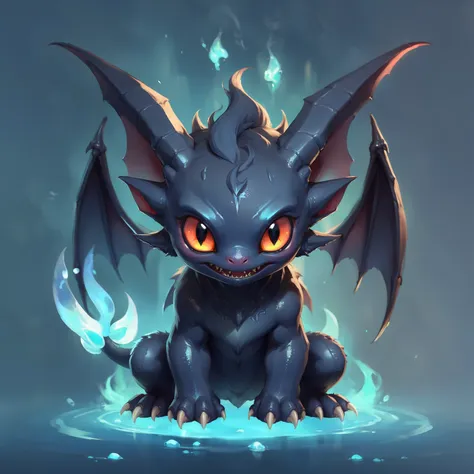 elemental creature, cute demonic toothless<lora:EnvyElementalSpiritXL01:0.4>, <lora:EnvyBetterHiresFixXL01:0:hr=1>