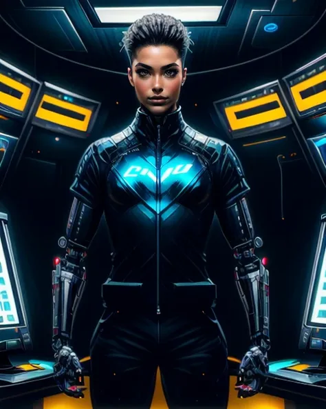 (Maria_Valez)-is-a-(petite)-Hispanic-female-with-small-breasts-and-(short-hair)-in-the-far-future-Wearing-a-life-support-integrated-spacesuit:-advanced-suit life-support-integration comprehensive-survival-systems comfort-assuring. at-Cybernetic-Lab Sleek-lab-with-robotic-arms advanced-computers glowing-tubes and-cybernetically-enhanced-scientists. <lora:LORA-XenoDetailer-v3A:0.75> <lora:neg4all_bdsqlsz_V3.5:0.8> <lora:AdvancedEnhancer:0.8> <lora:Background_Detail_v3:0.27> <lora:breastsizeslideroffset:-1> <lora:kiji:1> <lora:Gloomifier_TheDread_V1_LECO:1> dark-lighting glowing-eyes