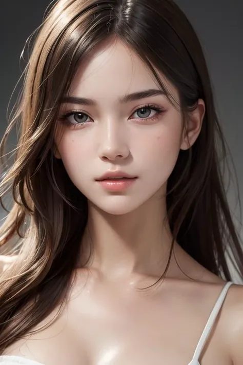 1girl, (close up:1.2), oblique angle, canted angle, (best quality, masterpiece, illustration, photorealistic, photo-realistic), (realistic:1.4), RAW photo, ultra-detailed, CG, unity, 8k wallpaper,16k wallpaper, extremely detailed CG, extremely detailed, an extremely delicate and beautiful, extremely detailed, Amazing, finely detail, official art, High quality texture, incredibly absurdres, highres, huge filesize, highres, look at viewer, (young:1.4), (beautiful detailed girl), 18 years old girl, (glossy shiny skin, beautiful skin, fair skin, white skin, realistic_skin), perfect face, detailed beautiful face, glossy lips,
