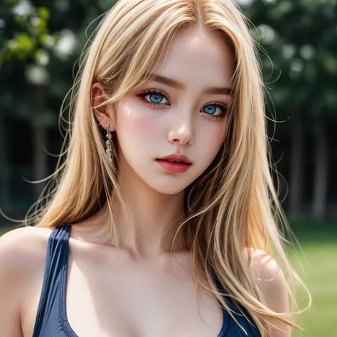 beautiful 19 yo american supermodel, k pop, dance wear, sporty, looking at viewer, slender figure, blonde, detailed face, realistic eyes, detailed eyes, facing straight at camera, fujifilm xt3<lora:add_detail:1> < <lora:locon_perfecteyes_v1_from_v1_64_32:1>
