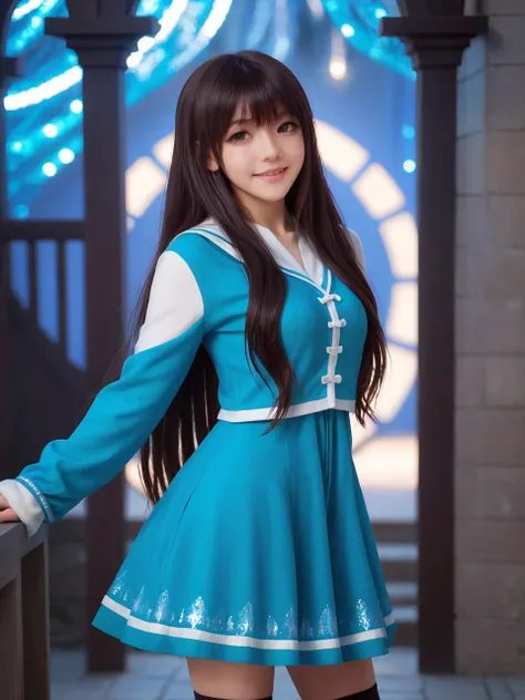 best quality,masterpiece,ray tracing, global illumination, solo, science fiction,magi the labyrinth of magic, symmetry, facing viewer, lucia, (light smile:0.5), looking at viewer, long hair, (((bangs))), depth of field, bioluminescence, 25-year-old girl,full body,winter uniform, high heels, black thighhighs, no nipples, cinemagraph,
<lora:SDXL lucia 000001:0.8>
<lora:SDXL metal 触å metal:0.5>,metal,