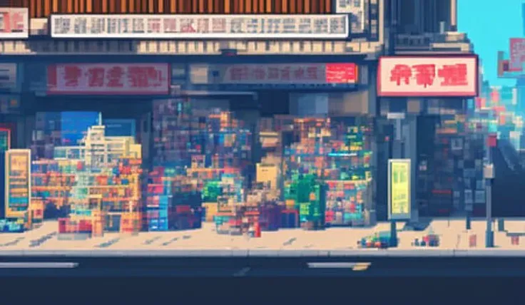 16bitscene,detailed kowloon walled city,  (masterpiece:1.0), (best quality:1.4), detailed sky,(Gorgeous anime_screencap,limited palette, :1.3) of (Screen print:1.3),best quality,masterpiece,highly detailed,ultra-detailed,oil painting \(medium\),acrycle painting,
twitter username art by 1041uuu and moot_sai and APO_PLUS_, by (1041uuu:0.9),(moot_sai:0.7),(APO_PLUS_:0.7),
octane render,(2D:1.2), digital painting, artstation, concept art, smooth, sharp focus,,(colorful:1.16), soft lightingstudio ghibli,(Provia:1.3),naturalism,land Art,regionalism,shutterstock contest winner,trending on unsplash,featured on Flickr