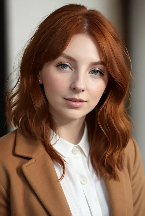 photo of (Al1c3Lev1ne01:0.99), a woman, RAW, close portrait photo, long brown coat, long haircut, pale skin, slim body, (high detailed skin:1.2), 8k uhd, dslr, soft lighting, high quality, film grain, Fujifilm XT3 sharp focus, f 5.6