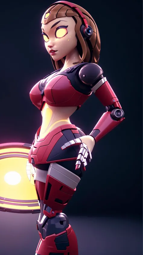 <lora:CourtneyGearsLORAV2-step00003500:0.8> courtney gears, 1girl, robot, robot joints, white skin, yellow eyes, brown hair, thighhighs, miniskirt, masterpiece, best quality, extremely detailed, highly quality, 4k, sharp focus, professional, sharp focus, award winning, cinematic lighting, octane render, unreal engine, volumetrics dtx, Wallpaper,