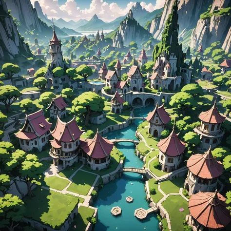 beautiful,lush fantasy village beyond the beginning of the multiverse<lora:EnvyHexXL01:.95><lora:EnvyBetterHiresFixXL01:0:hr=1>