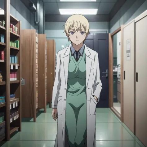 high quality,solo,indoors, 
<lora:ElenaBaburin001:0.7>,
ElenaBaburin,1woman,
labcoat,
walking,