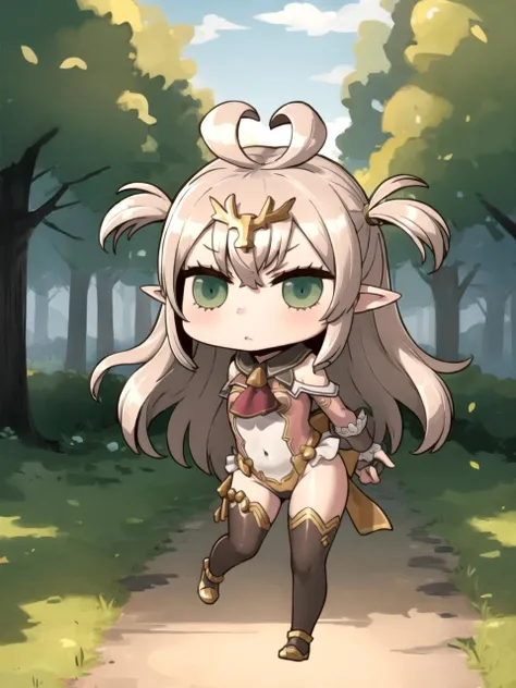 masterpiece, best quality, highres BREAK
dslili, green eyes, long hair, two side up, hair ornament, pointy ears, ahoge, small breasts, leotard, covered navel, pantyhose, ribbon, ascot, 1girl, solo BREAK
full body, chibi, april fools
<lora:dslili_lc:1> <lora:aprilfools_style_lc:1> aprilfools