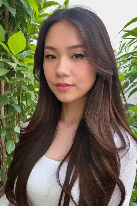 photo of Jo_di woman, long hair, outdoor, looking at viewer extremely detailed, intricate detail, fine detail, careful detail, masterpiece, best quality, ultra-detailed, fine detail, masterpiece, best quality, ultra-detailed <lora:QuarterJade:0.7>