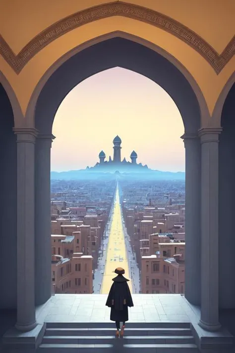 <lora:S1-Monument Valley_Deliberate-000008:0.5>,
(by Phil Noto, by Pixar, by Cory Loftis, by Ed Mell, by Drew Struzan, by Alberto Morrocco),
Monument Valley,illustration,paradoxical geometry,
tile,brown tile,building,dome,onion dome,brown onion dome,
water,stairs,buttress,arch bridge,light brown background,door, brown wall
sharp focus, (HDR), (8k), (gigapixel), ((masterpiece))