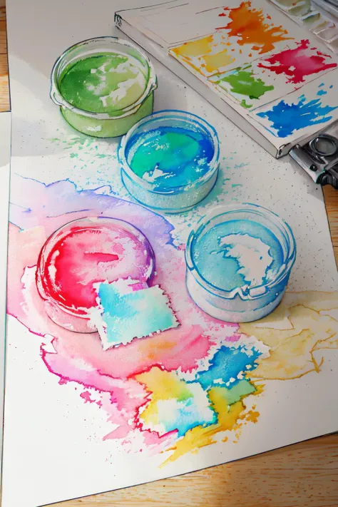 (moist paper,bright watercolor style,comfort,pastel painting illustration,concise,watercolor rendering,natural rendering,pigments mix naturally:1.3),
(white theme,bright theme,:1.3)
<lora:leona_heidern_v10:1>