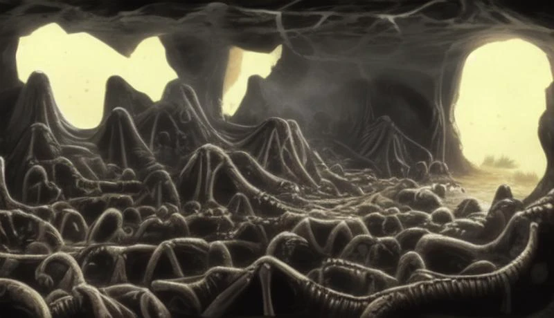 a cave of horrors ,
<lora:bg_berserk_anime:1.0>