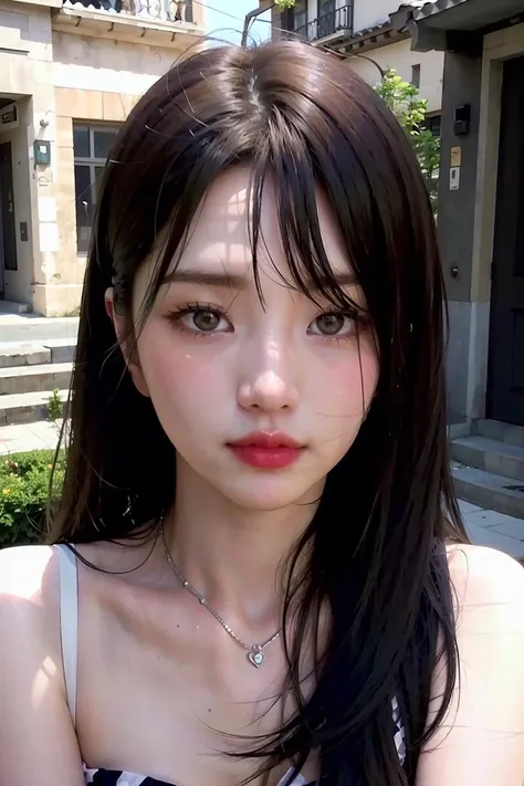 (masterpiece), best quality, perfect face, ray tracing, ((random location)), 1girl,a portrait shot, <lora:xooos_-04:1>