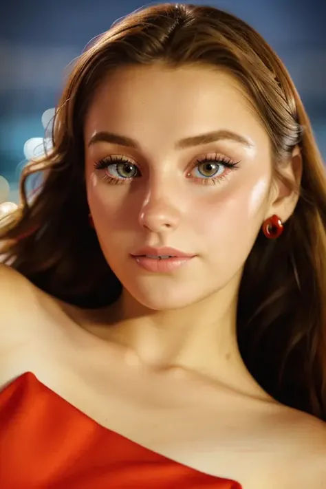 <lora:k4lm4l:1>, (adorable smile:0.1), night on the town, red dress, closeup, stunning eyes, highly detailed face