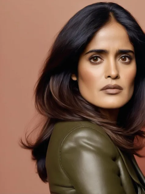 SalmaHayekPinaultXle, neutral expression