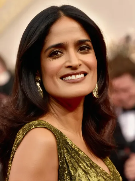 SalmaHayekPinaultXle, smile