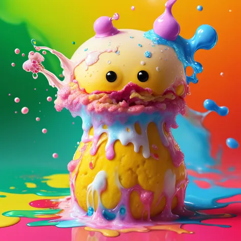 (FOOD_CRIT:0.1):::::::::::::::::Photorealistic_Amorphous::::Trompe-l'œil masterpiece(illustration:1.1) of a anthropomorphic photogenic Strawnanna scone|BREAK|dripping in juice-jelly|BREAK|style of (GOOSEBUMPS ART BY TIM JACOBUS:1.333) // (BEEPLE:0.333) // Houdini3d Octane Render //  food_porn // (LIQUID SPLASH:1.555)






















